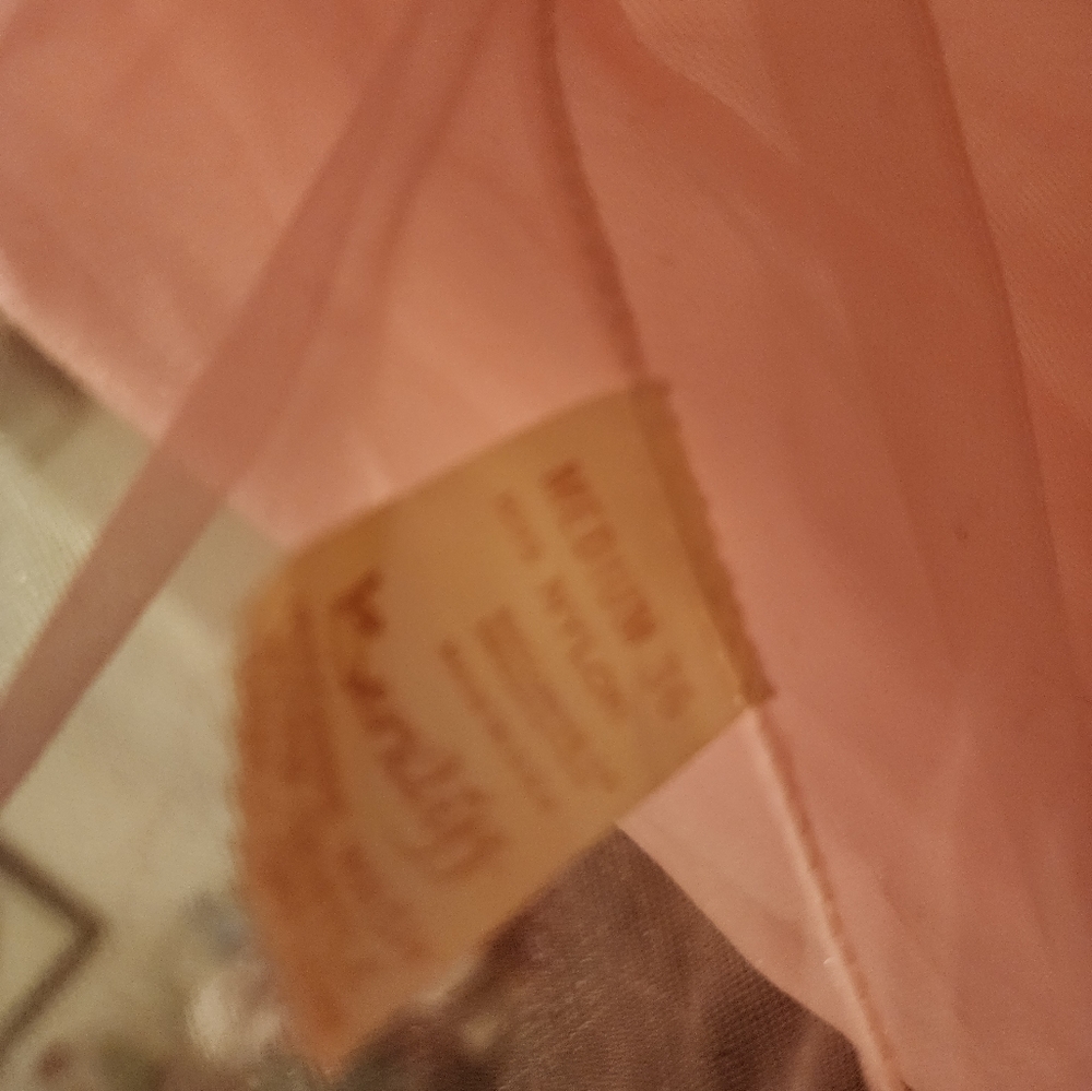 Vintage Sheer Pink Robe - Picture 5 of 6